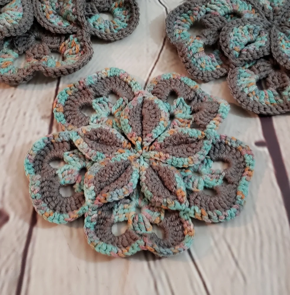 Flower Pot Holders Trivets Set of 3